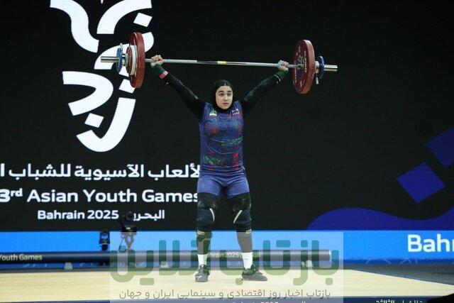 2 نقره و یک برنز دیگر برای دختران وزنه برداری ایران در بحرین